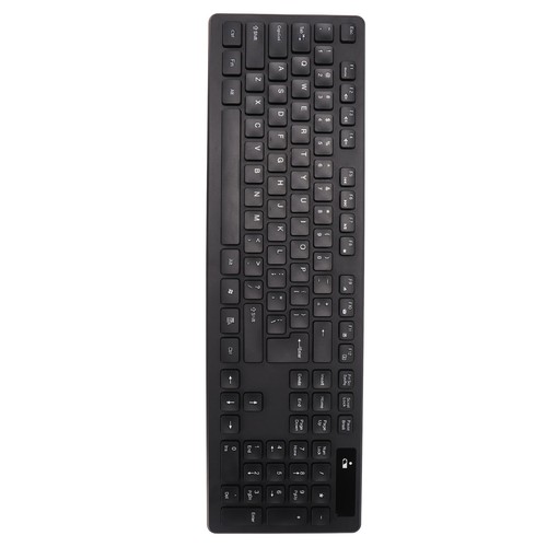 Wireless Keyboard Mouse Combo 2.4G Waterproof 104 Keys ABS 1600dpi Keyboard Fit - Picture 2 of 22