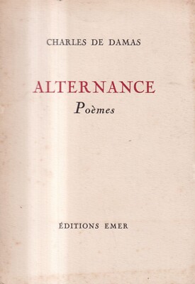 Alternance Poèmes - Damas - Emer - 1° edizione - 1980