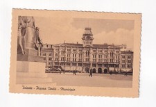 IT103) Postcard TRIESTE - Piazza Unita - Municipio - OLD!! AK Italy Italy