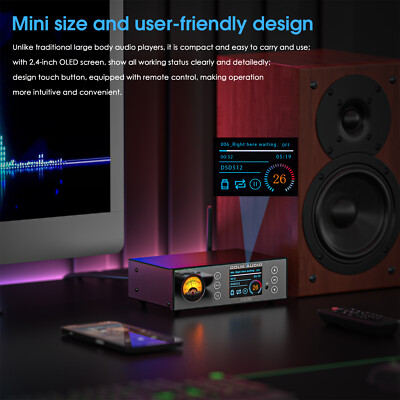 Douk Audio C100 PRO Hi-res ESS9038 Preamp Bluetooth Streamer