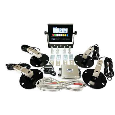 Weighing Kit NTEP Floor Scale 10k lb (4) x 5k lb each with shear beam Load cells