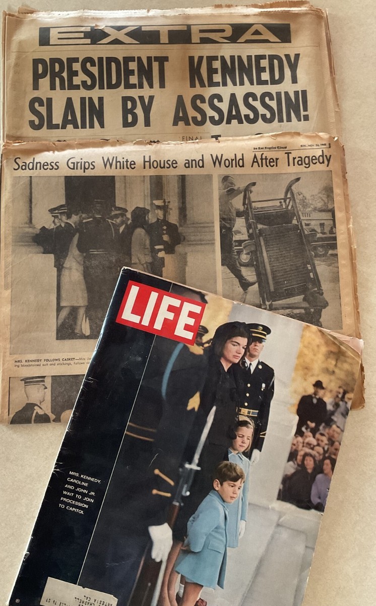 Life Magazine December 6, 1963 John F. Kennedy & LA Times
