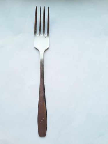HM&Co fork Rank Organisation logo 1989 broad arrow 120-6107 7½in 19cm stainless - Picture 2 of 15