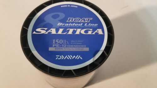 Daiwa SAB-B150LB Saltiga Boat Braided Line 150lb 500 Meters - Picture 1 of 5