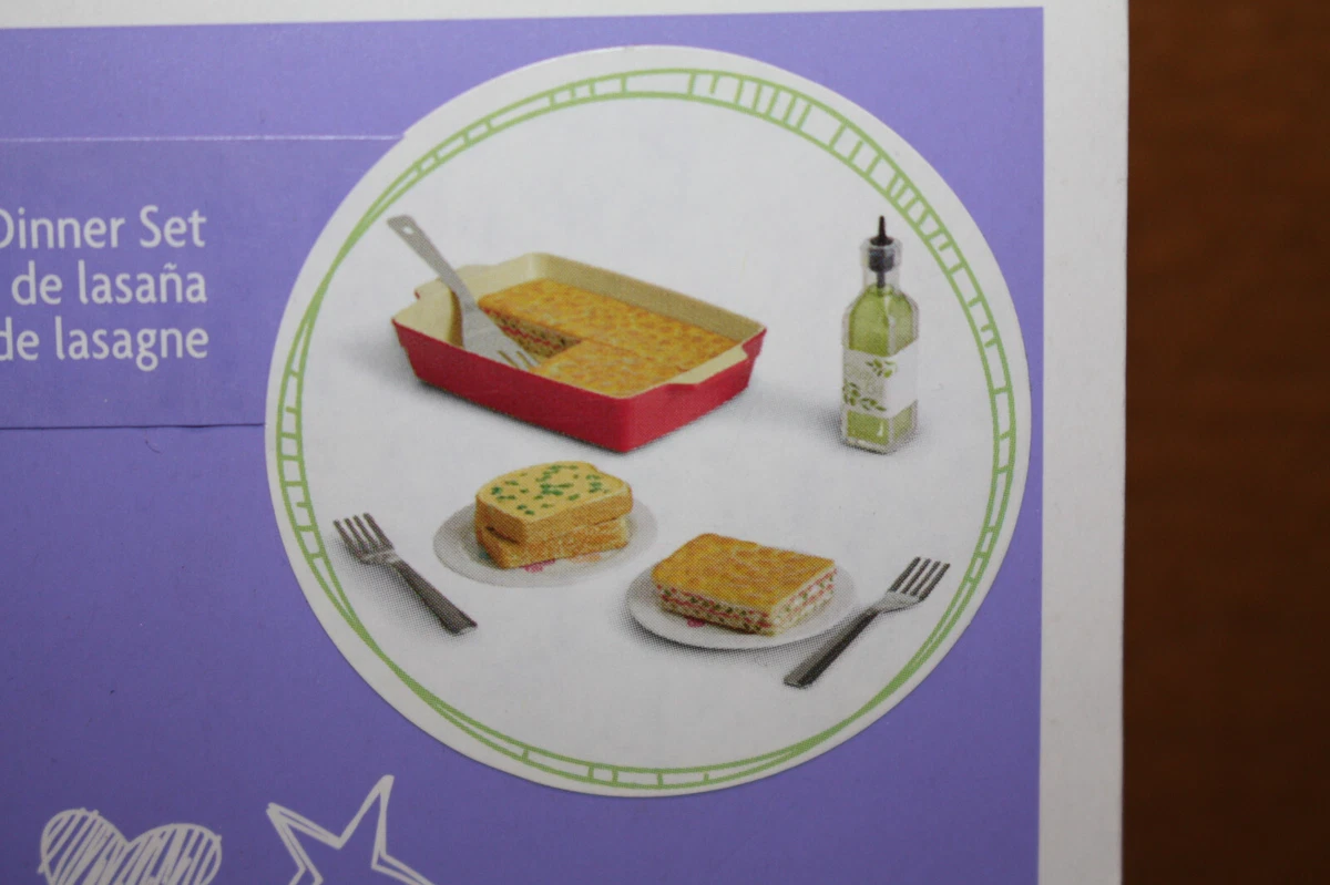 American girl sales lasagna set