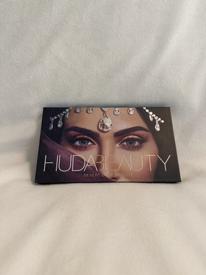 Huda Beauty Desert Dusk Eyeshadow Palette with Mirror Only Swatches New