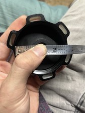 Tusk Billet Aluminum Gas Cap Black Machined 2...