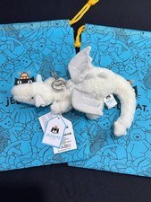 Jellycat Snow Dragon White Plush Keychain Bag Charm Mini Cute NWT Gift New