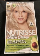 Garnier Nutrisse Pearly Blondes 9.13 Light Ash Beige Blonde Hair Dye Blond Color