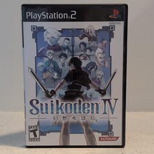 Konami Suikoden IV Sony PlayStation 2 Role Playing NTSC-U/C T-Teen Manual