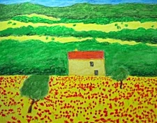 A MOUNTAIN OF POPPIES