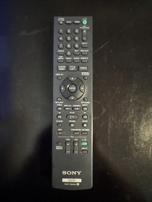 SONY RMT-D240A Remote Control for DVD VHS Combo Recorder RDR-VX525 RDR-VX555 VG+