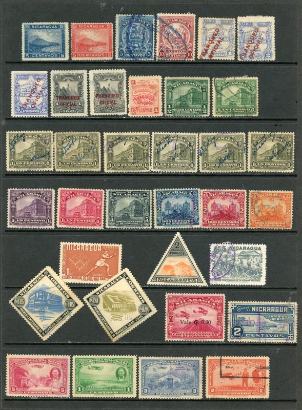NICARAGUA old  mix  / 26-5-2w / used