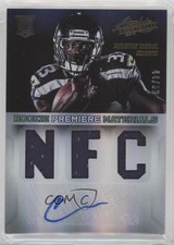 2013 Panini Absolute AFC/NFC Signatures 44/99 Christine Michael #203 Auto 3c7
