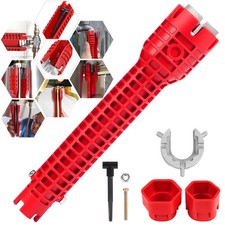 8 in 1 Multifunctional Sink Bathroom Wrench, Plumbing Tool for under Sink, Bathr