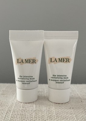 2x La Mer The Intensive Revitalizing Mask Sample Travel Size .17oz/5ml Each