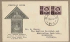 Australia 1947 Bodin Grey Princess Pair FDC Cover Bayles to Kooweerup