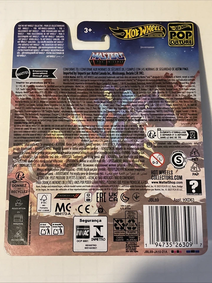 Hot Wheels Masters of the Universe Van '66 Dodge A100 Foto 2 de 4