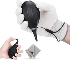 Upgraded Soft Tip Silicone Camera Dust Blower Lens Cleaner Air Blower Kit