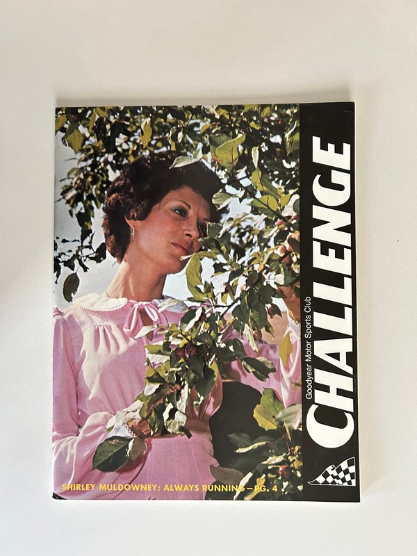 CHALLENGE GOODYEAR MOTOR CLUB MAGAZINE 1975 VOL 1 #4!