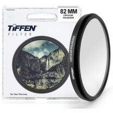 Tiffen 82mm CPL Circular Polarizing Filter Reduce Glare  Reflections