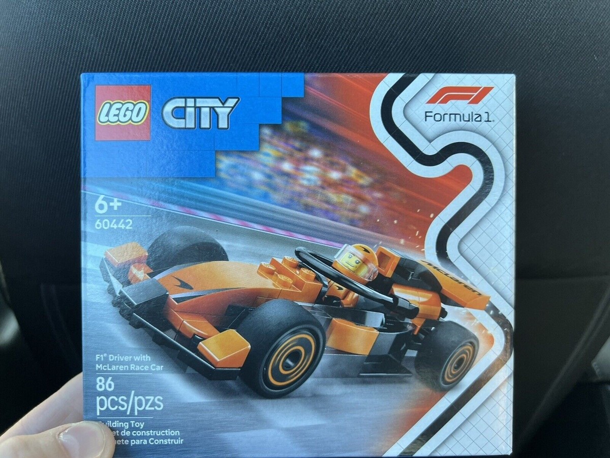 BRAND NEW in box LEGO City: F1® Driver with McLaren Race Car 60442