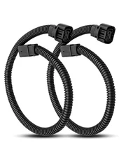 2 Pcs Fog Light Extension Harness, Fit for Wrangler 2010-2018, Replace 5202 H16