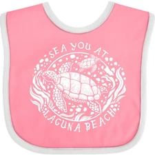 Inktastic Sea You At Laguna Beach Baby Bib Trip Ca California Get Away Vacay Son