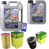 Mann Inspektionspaket 6L Liqui Moly Leichtlauf 10W-40 FüR Fiat Ducato