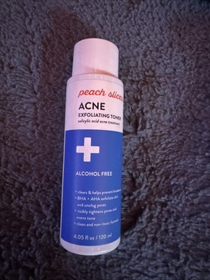 Peach Slices Acne Exfoliating Toner - Alcohol Free 4.05 fl oz. 3/2027 *A