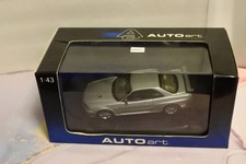 AUTO art Nissan Skyline GTR R34 V-SPEC II 1/43 Silver [Age 13+]
