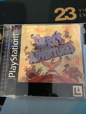 Herc's Adventures, PS1, CIB, Tested & Working, CLEAN DISK, UV Sleeve Included!