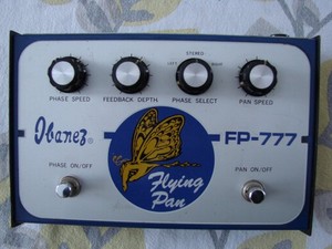 Vintage Ibanez FP-777 Flaying Pan Stereo Panning Phase Shifter