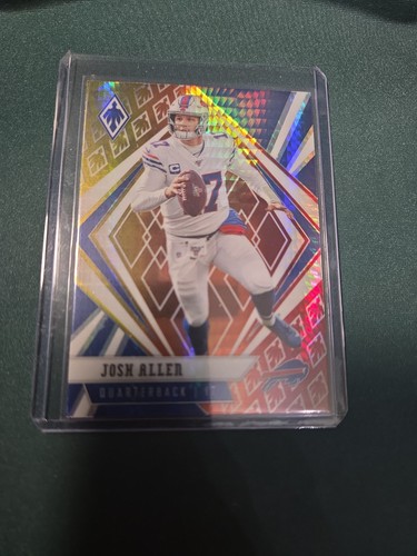 Josh Allen [Fire Burst] #86 2020 Panini Phoenix card