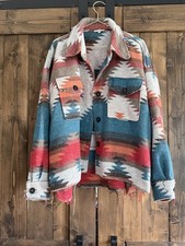La Milel aztec jacket womens medium