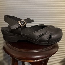 Sanita Women's The Original Danish Clogs Black EU Size 42