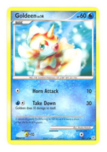 Goldeen - 84/130 - Common Lightly Played Diamond and Pearl