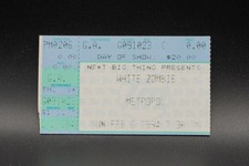 1994 WHITE ZOMBIE CONCERT TICKET STUB, METROPOL