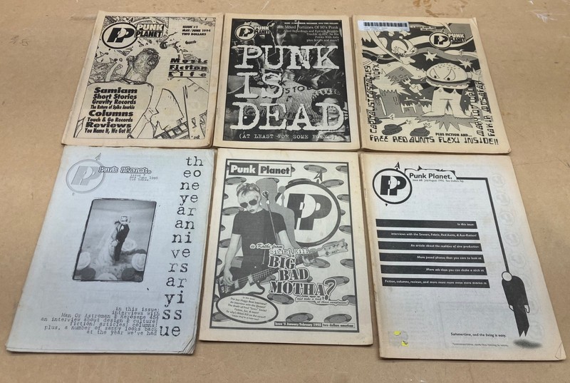 Punk Planet Magazine Issue 1  lot