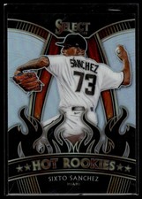 2021 Panini Select #HR-8 Sixto Sanchez Hot Rookies Holo Prizm