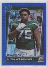 2021 Panini Donruss Optic Rated Rookie Blue Hyper Prizm Alijah Vera-Tucker 2l4