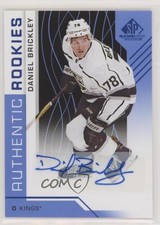 2018-19 Upper Deck SP Game Used Authentic Rookies Blue Daniel Brickley Auto f1h
