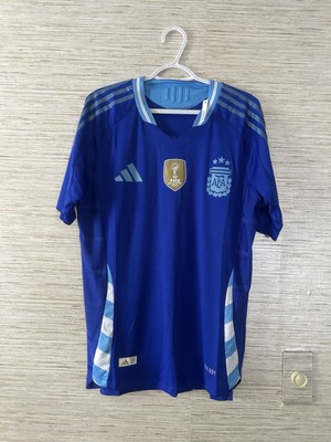 Argentina Away Jersey Xl World Cup Champ Patch | eBay