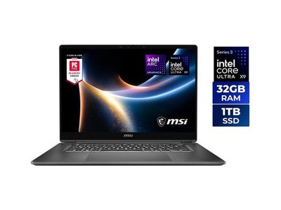 MSI Prestige 16 Flip AI+ 16.0'' Touchscreen Laptop Intel Core Ultra X9 388H -