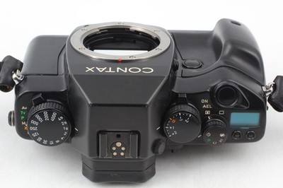 Near MINT] Contax RX SLR 35mm Film Camera Black Body Meter works