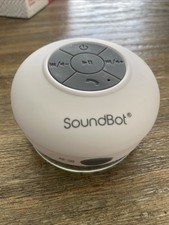 SoundBot SB510 HD Water Resistant Bluetooth 3.0 Shower Speaker, Handsfree