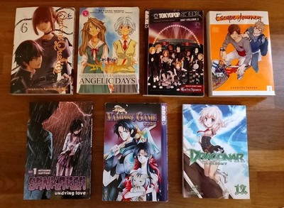 COMICS - Bundle X7 Mixed Selection Manga Anime Comic Books Paperbacks Lot #2 
