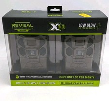 Tactacam Reveal X3.0 Trail Cameras- Green; 2 In 1 Pack New in Box