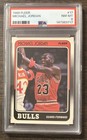 1988-89 Michael Jordan Fleer # 17 PSA 8 NM-MT Chicago Bulls 3rd Year