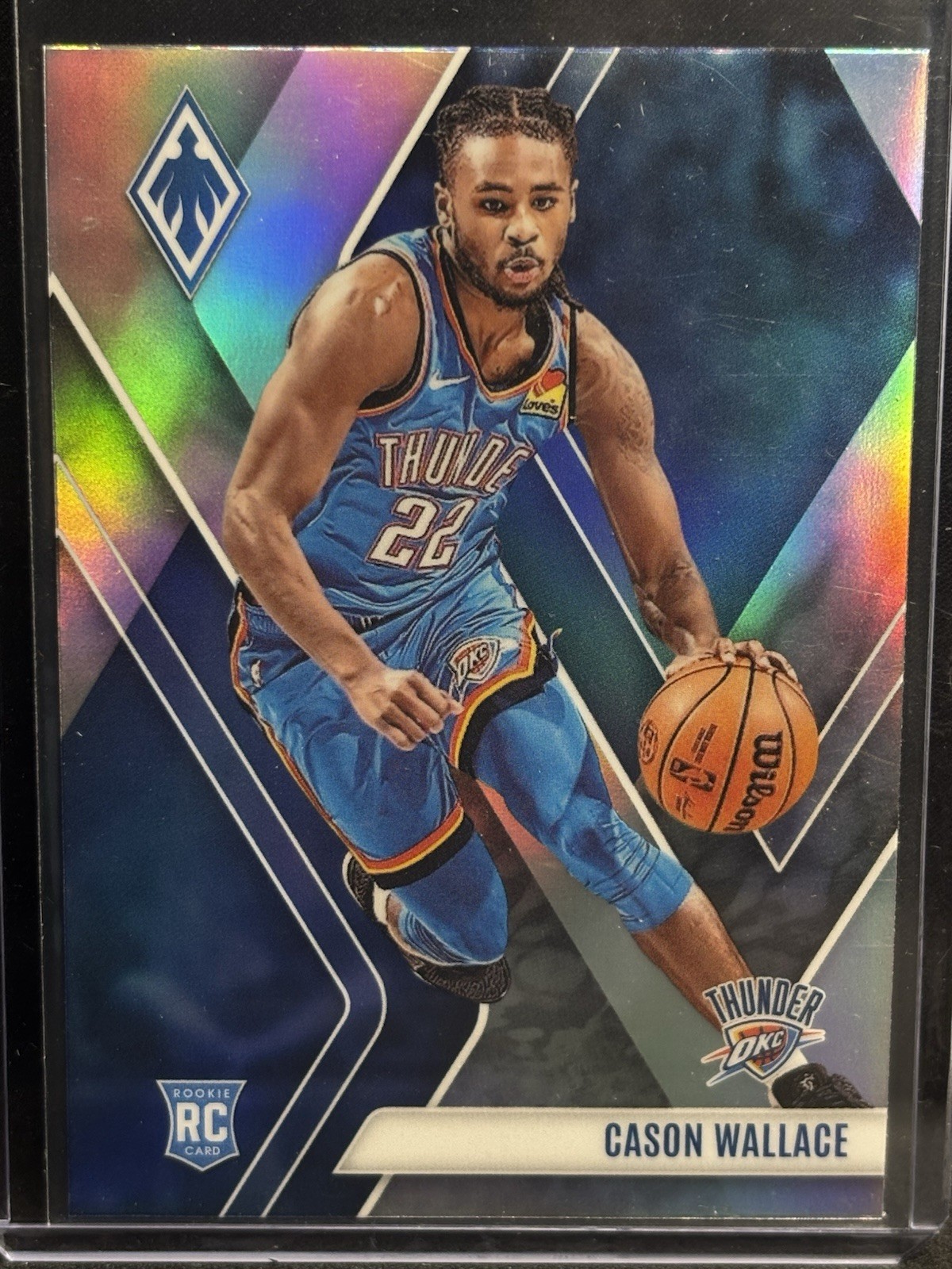 2023-24 Panini Phoenix Cason Wallace Silver Rookie #291